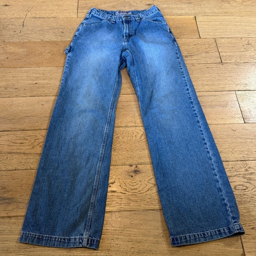 Vintage Silver‎ Big Fit Jeans 29x33 Blue Denim Carpenter Authentic (1041)
